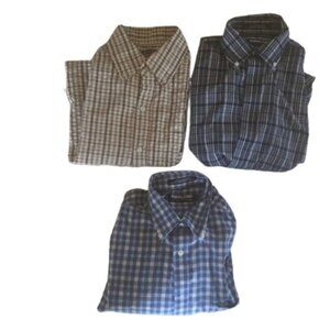 4 Men's Button Down Shirt Large XL